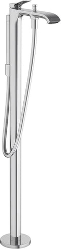 hansgrohe Vivenis 1-Handle 39-inch Tall Freestanding Bathtub Faucet with Handshower in Chrome, 75445001