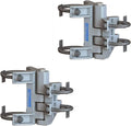NATIONWIDE Self-Closing Chain Link Hinges (Set of 2), Heavy Duty, for 2-3/8' - 2-7/8' Post and 1-3/8' - 1-5/8' Gate