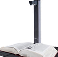 IRIScan Desk 7 Pro 18MP 4K Book and Document Scanner Black with OCR, AI Auto-Flattening and Finger Erasing, Compatible with Windows and Mac, Readiris PDF Included