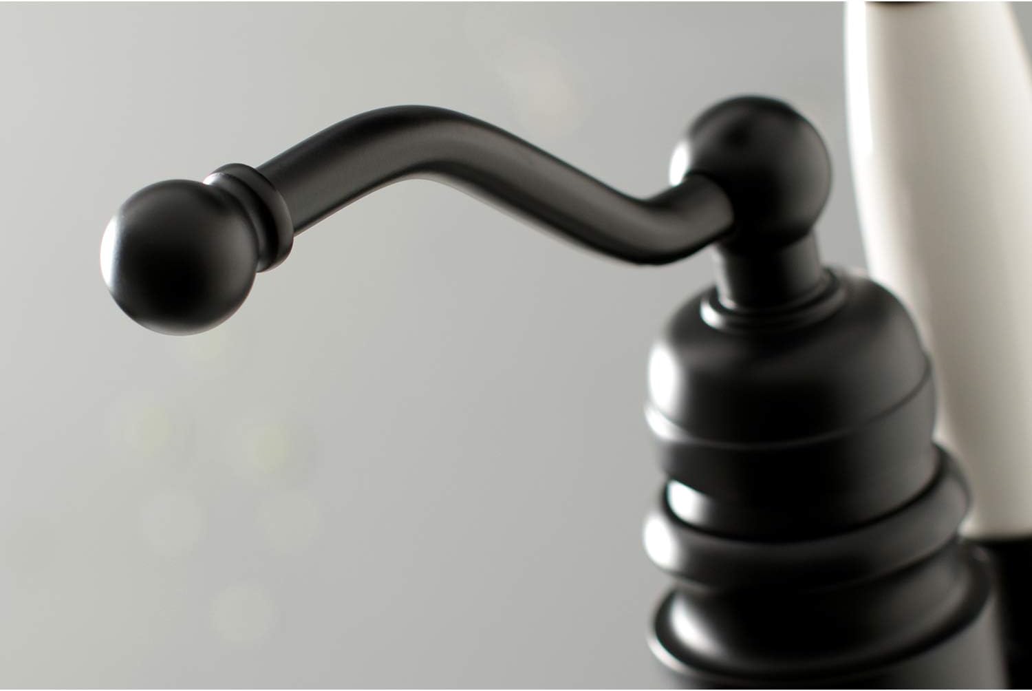 Kingston Brass KS7130ABL English Country Freestanding Tub Faucet with Hand Shower, Matte Black