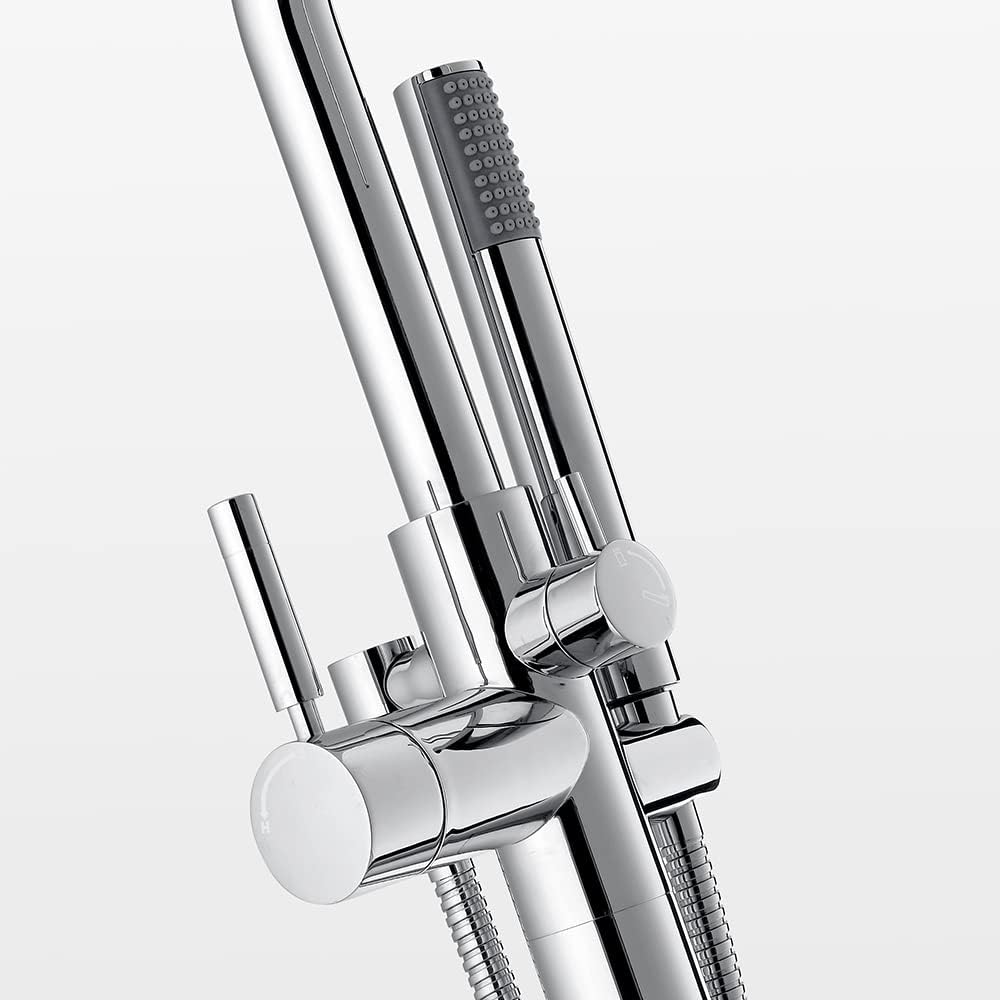 OVE Decors Kanti Free standing bath tub Faucet in Chrome