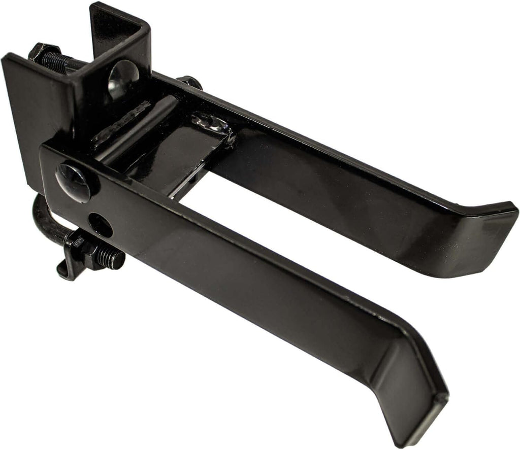 4' Strong Arm Single Gate Latch (Black) CASE Qty 2