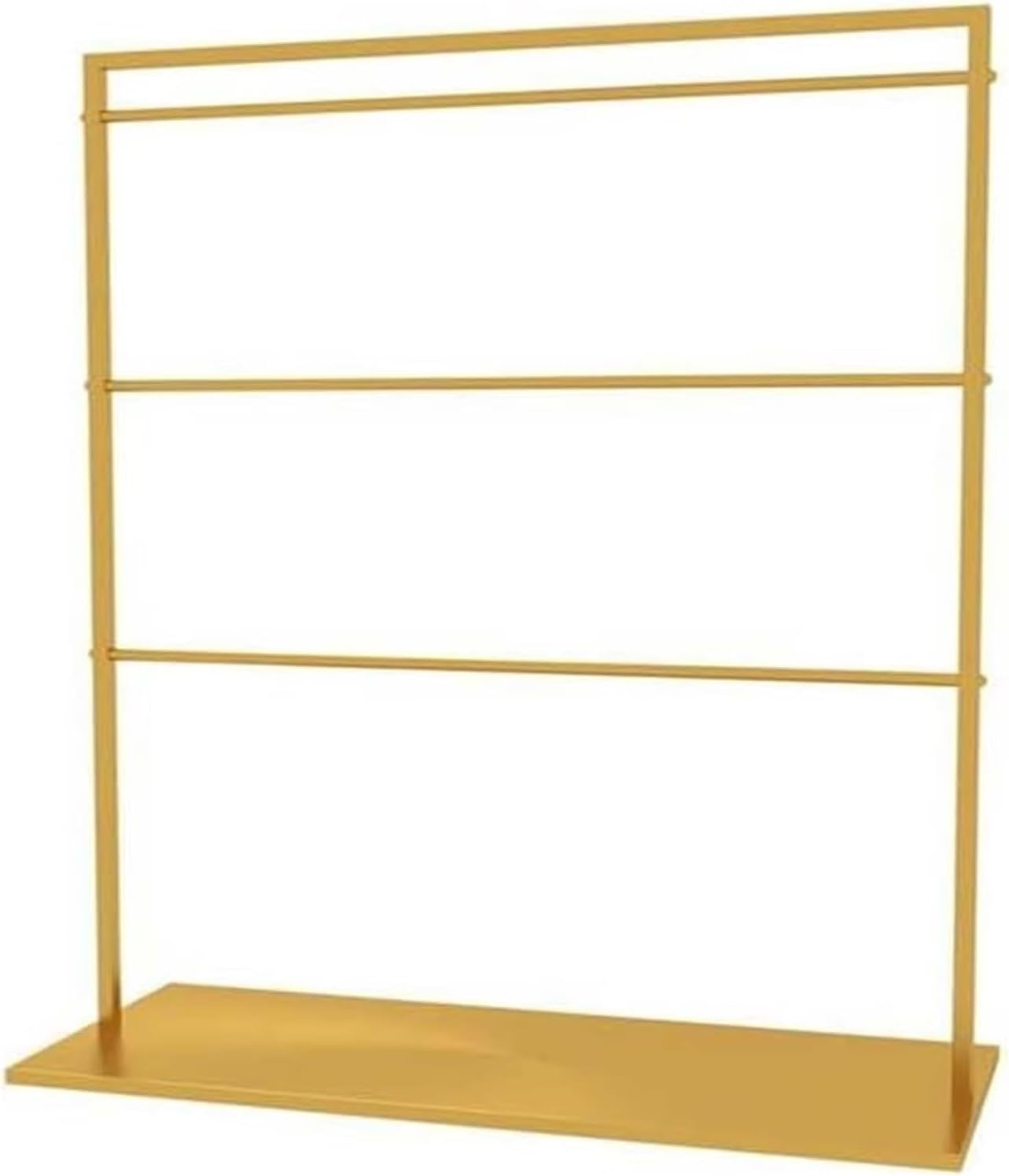 Clothes Rail Garment Rack Clothing Store Underwear Rack, Retail Store Panty Shorts Bra Display Stand With 3-Tier Shelves Floor-standing Garment Hanger Organizer For Boutique Mall Exhibition ( Color :