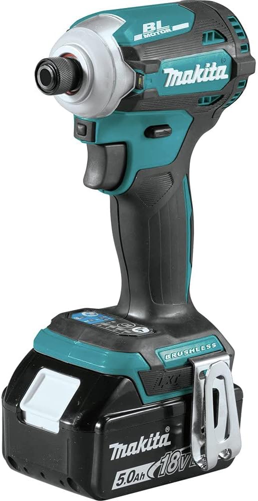 Makita XDT16T 18V LXT Lithium-Ion Brushless Cordless Quick-Shift Mode 4-Speed Impact Driver Kit (5.0Ah)