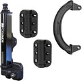 Safetech Hardware 10-Inch Push Lock Magnetic Top Pull Pool Gate Latch, MegaKllik Gate Hinges & Gate HandleBundle