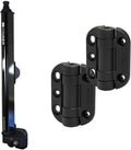 Safetech Hardware 22-Inch Push Lock Magnetic Top Pull Pool Gate Latch (SL-50H) & TopKlik Gate Hinges Bundle