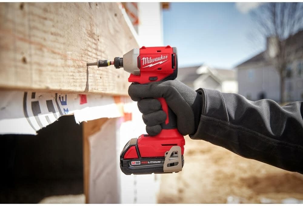 Milwaukee M18 Compact 3651 Hex 3-Speed Impact Driver (Bare Tool) (Renewed)