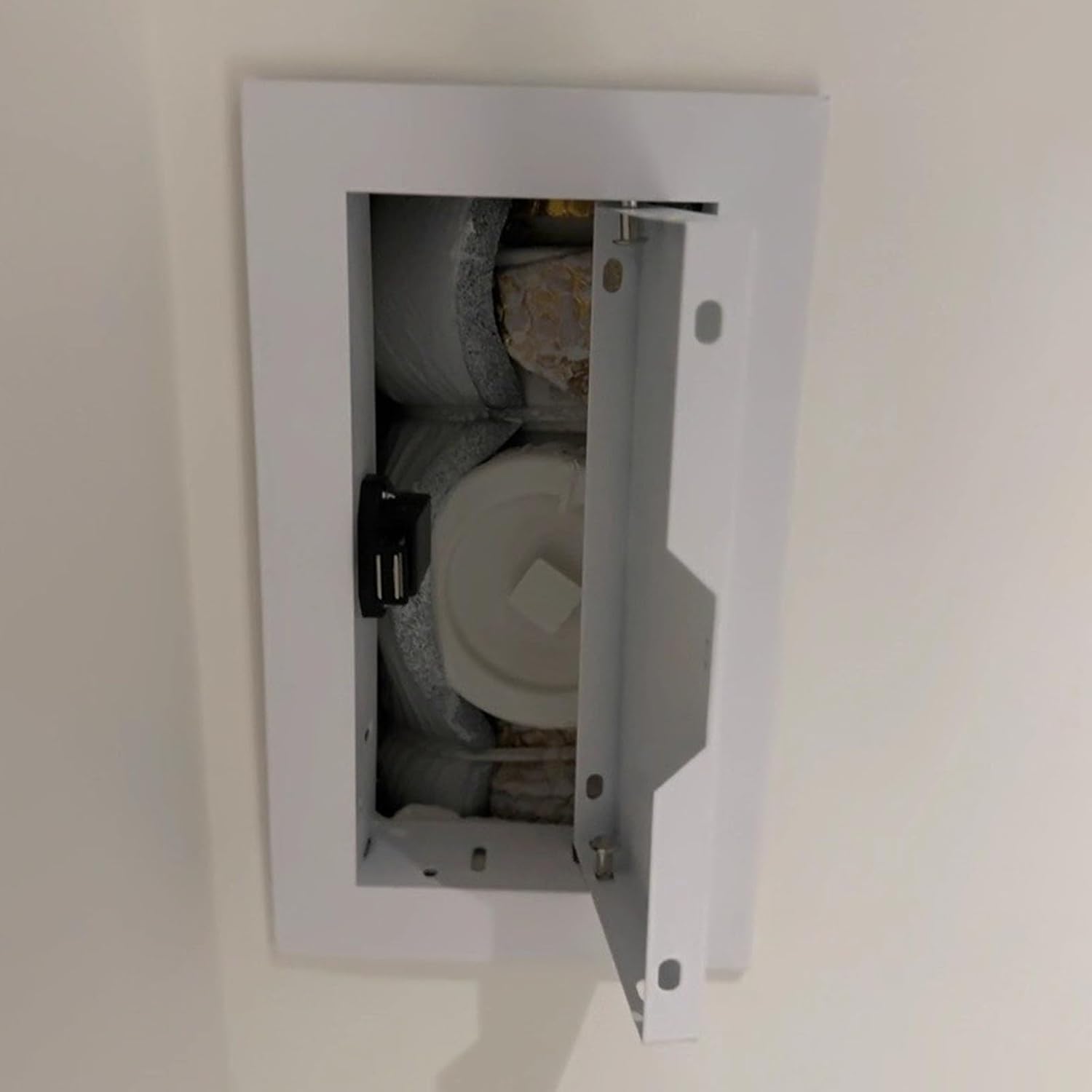 Access Panel Attic Door Access Panel for Drywall, 10x12 12x18 14x16 18x20 12x22 in Plumbing Access Door, Push Latch Service Panel Inspection Hatch(22x22in(55x55cm))