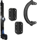 Safetech Hardware 22-Inch Push Lock Magnetic Top Pull Pool Gate Latch, MegaKlik Gate Hinges & Gate Handle Bundle