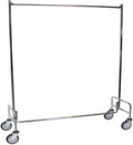 R&B Wire™ 703 Single Pole Rolling Garment Rack, 36 Inches of Horizontal Hanging Space, Made in USA