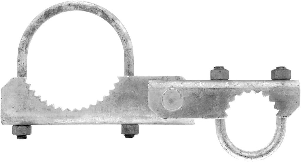 Chain Link Fence 180 Degree Commercial Duty Gate Hinge - for 4' Outside Diameter Gate Post/Pipe & 1-5/8 Thru 1-7/8' Gate Frames. CASE Qty 10