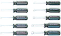 Wright Tool 9218 Metric Nut Driver Set 4mm - 11mm (9-Piece)