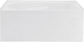 Ivy 48'' x 32' Bathtub with Apron Right Hand Drain in White