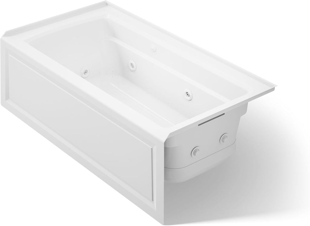 Kohler K-1122-XGHRA-0 Archer Bathtub, White