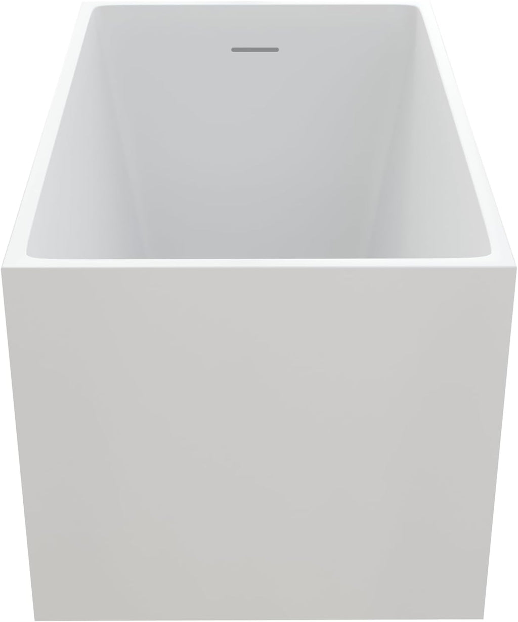 43' Acrylic Freestanding Bath tubs Soaker Tubs in White