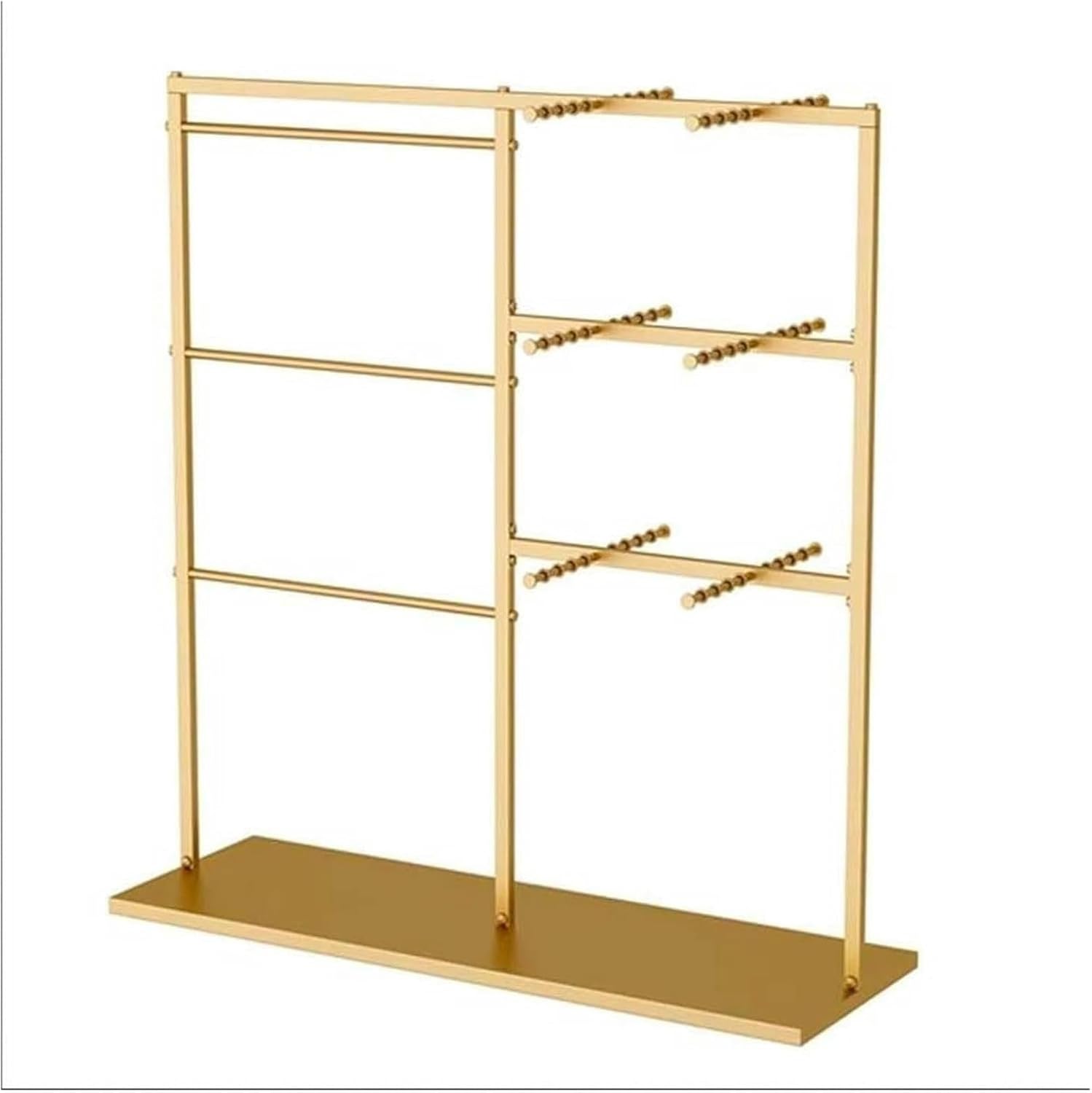 Commercial Clothes Rail Garment Rack, Underwear Display Stands, Freestanding Lingerie Organizer Clothing Store Boutiques Retail Shelves for Socks Bra Panties Scarves Storage