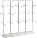 Boutique Underwear Metal Display Stand, Retail Store Garment Rack Clothing Hanger, Floor-Standing Bra Slippers Socks Accessories Storage Shelf, Commercial Organizer (C