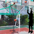 Automatic Basketball Return System - Effortless Ball Retrieval for Hoop Floor Standing & Rolling Net Catcher Ideal for Indoor & Outdoor Play