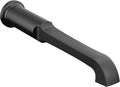 DELTA FAUCET Tetra Matte Black Wall Mount Tub Filler, Black Tub Faucet, Freestanding Bathtub Faucet, Delta Tub Filler, Matte Black T5789-BLLHP-WL (Valve and Handles Not Included)