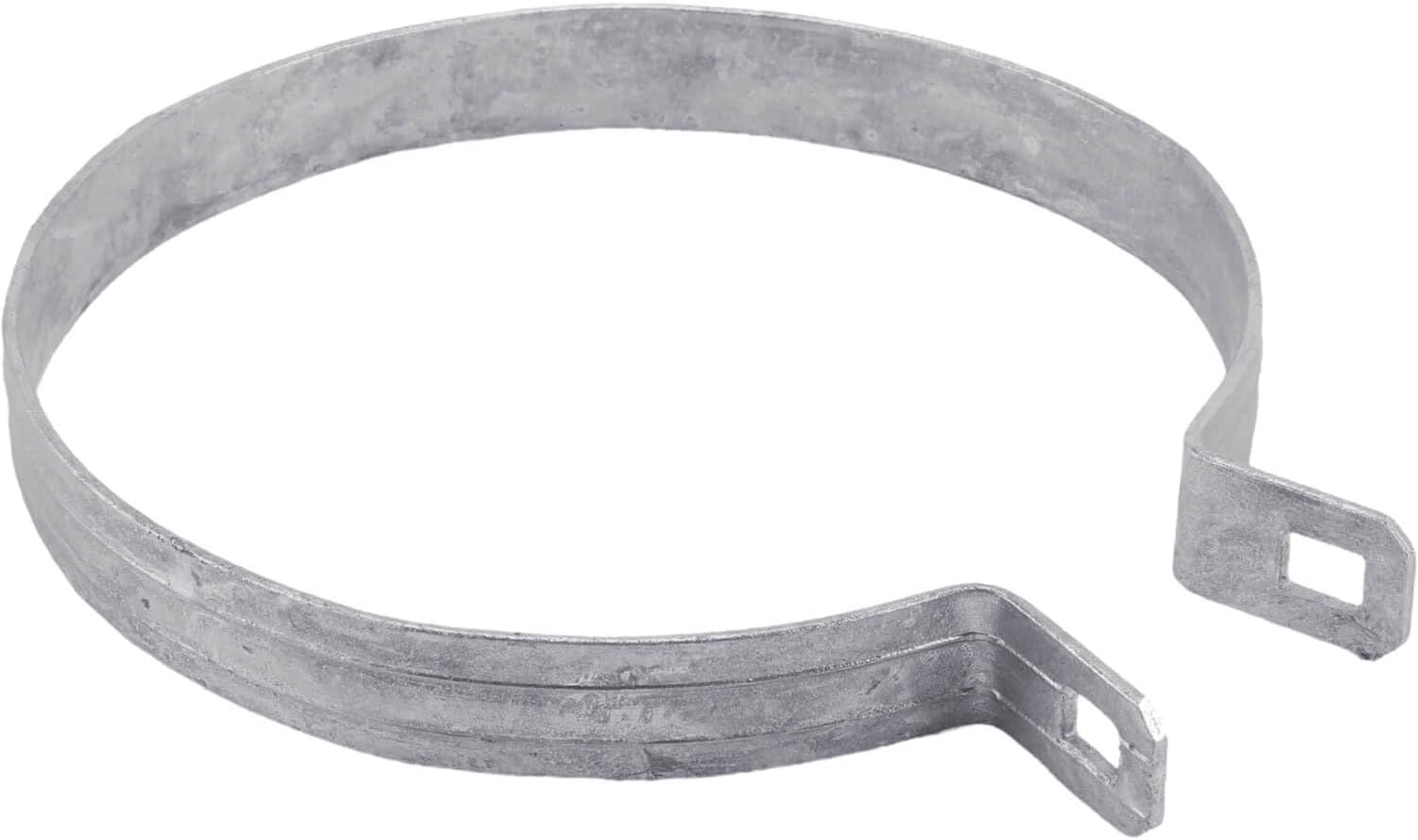 6-5/8' - CASE - Brace Band for Chain Link Fence - Use for 6-5/8' Outside Diameter Post/Pipe - Galvanized Chain Link Brace Band. Qty 50