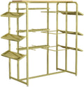 3 Tier Heavy-duty Retail Organizer Clothing Store Shelf, Commercial Lingerie Garment Rack, Metal, Underwear Sock Display Stand, for Bras, Shorts, Hats, 100 * 45 * 135cm(D)