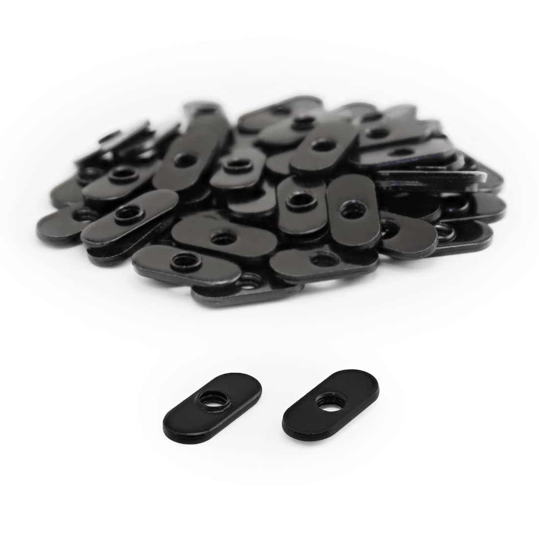 8020, 3382, 10 Series Steel 1/4-20 Centered Slide in Economy T-Nut Steel T-Slot Accessories for 80/20 Aluminum Extrusion Hardware Nuts (500 Pack)