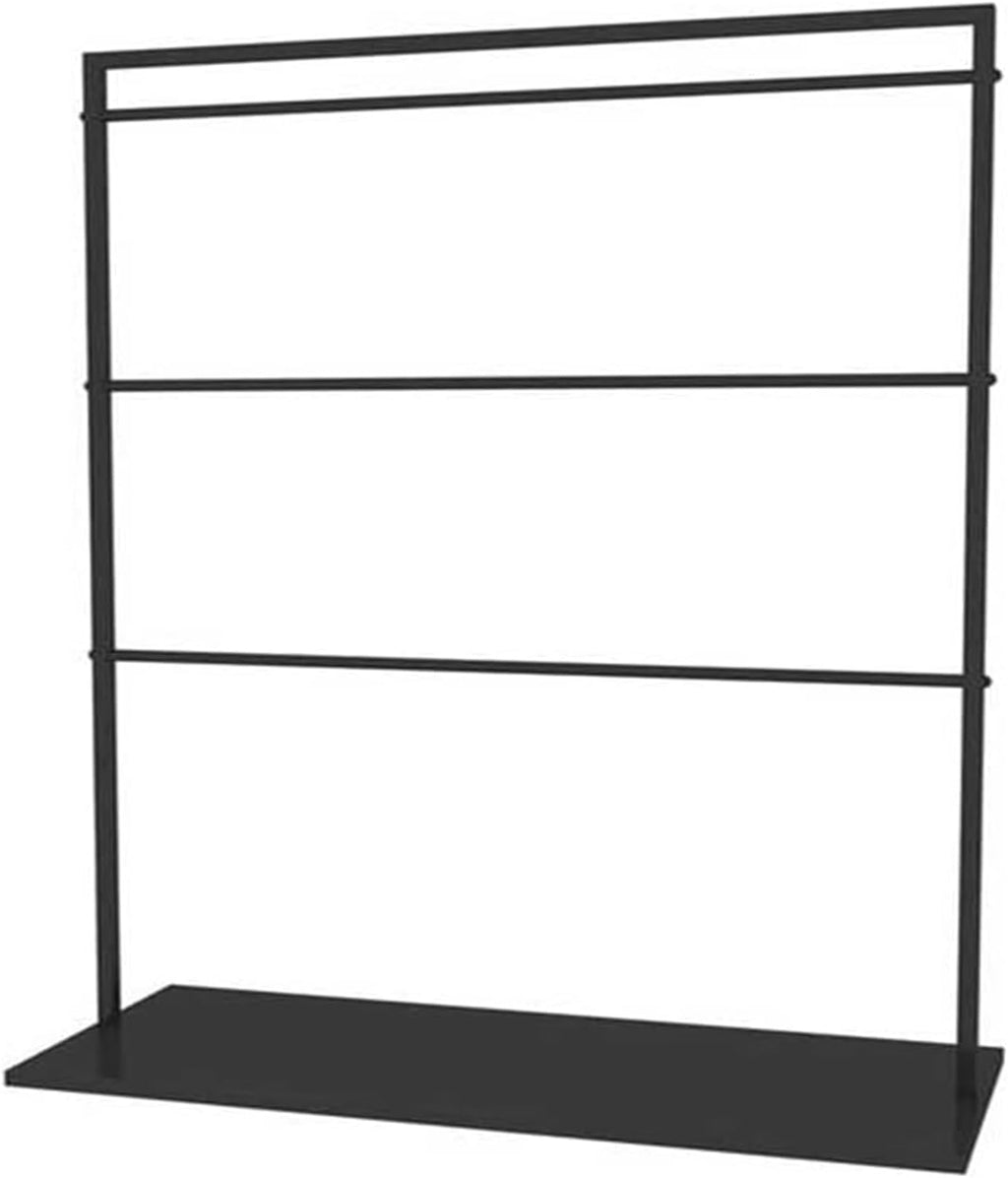 Clothes Rail Garment Rack Clothing Store Underwear Rack, Retail Store Panty Shorts Bra Display Stand With 3-Tier Shelves Floor-standing Garment Hanger Organizer For Boutique Mall Exhibition ( Color :
