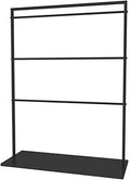 Organizer Holder Household Shorts Rack Stand, 3 Tier Underwear Display Stands, Freestanding Clothing Store Boutiques Retail Lingerie Garment Rack, Commercial Shelves for Socks Bra Panties Scarves Stor