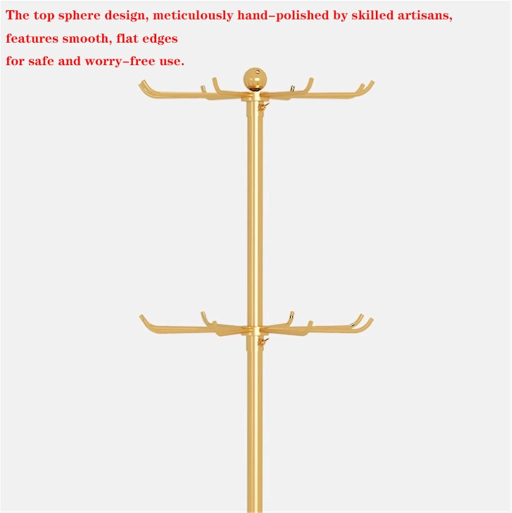 Round Retail Clothing Store Shelf, Commercial Lingerie Garment Rack, Metal, Underwear Sock Display Organizer Stand, for Bras, Shorts, Hats, 3-4 Tier(Gold,135 * 40cm)