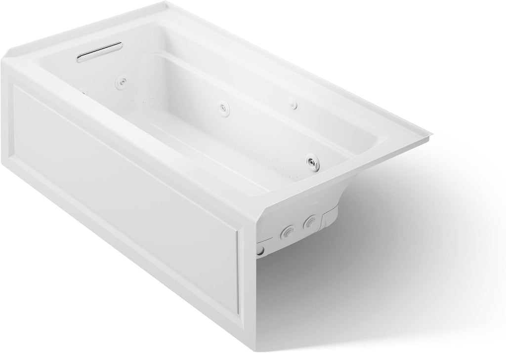 Kohler K-1122-XGHLA-0 Archer Bathtub, White