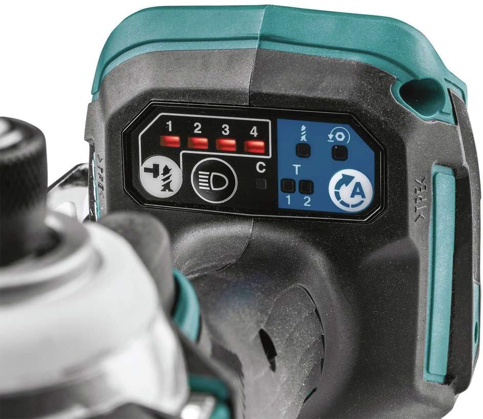 Makita XDT16T 18V LXT Lithium-Ion Brushless Cordless Quick-Shift Mode 4-Speed Impact Driver Kit (5.0Ah)