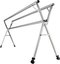 Clothes Drying Rack Foldable Large, Stainless Steel Laundry Drying Rack, Foldable Portable Clothes Rack Garment Rack, Collapsible Heavy Duty Garment Rack, for Indoor Outdoor
