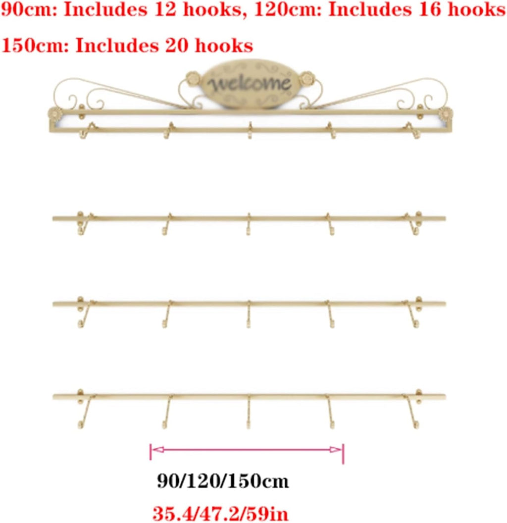 Wall-Mounted Lingerie Garment Rack, Metal, Underwear Sock Display Stand, Retail Organizer Clothes Rod, for Bras, Shorts, Socks, Hats, 4 Tier(A,90cm)