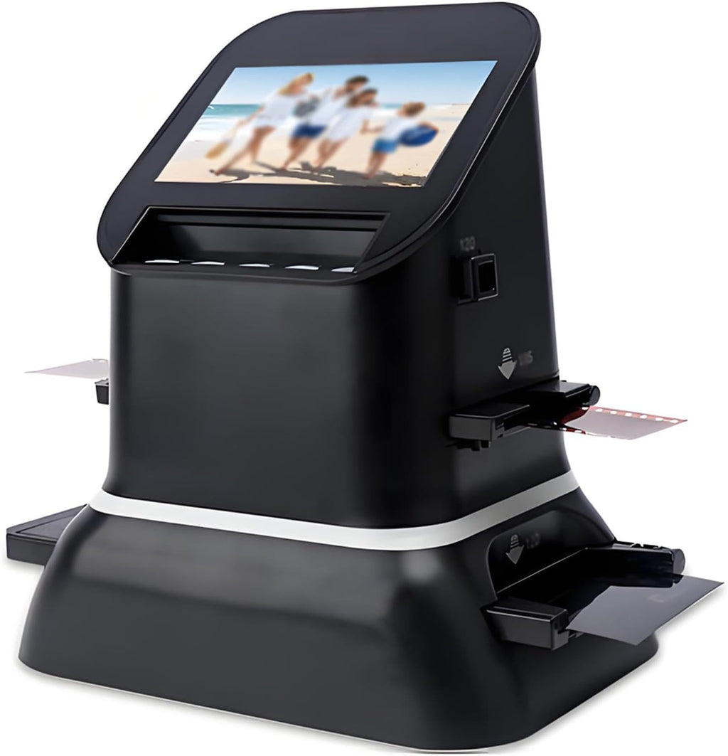 Professional 22mp Digital Film Scanner,Scanner Diapositive,with Large 4.3' LCD Scan High Resolution Negatives & Slides,Converte Negativi Diapositive 35mm,135,126,127 JPEG