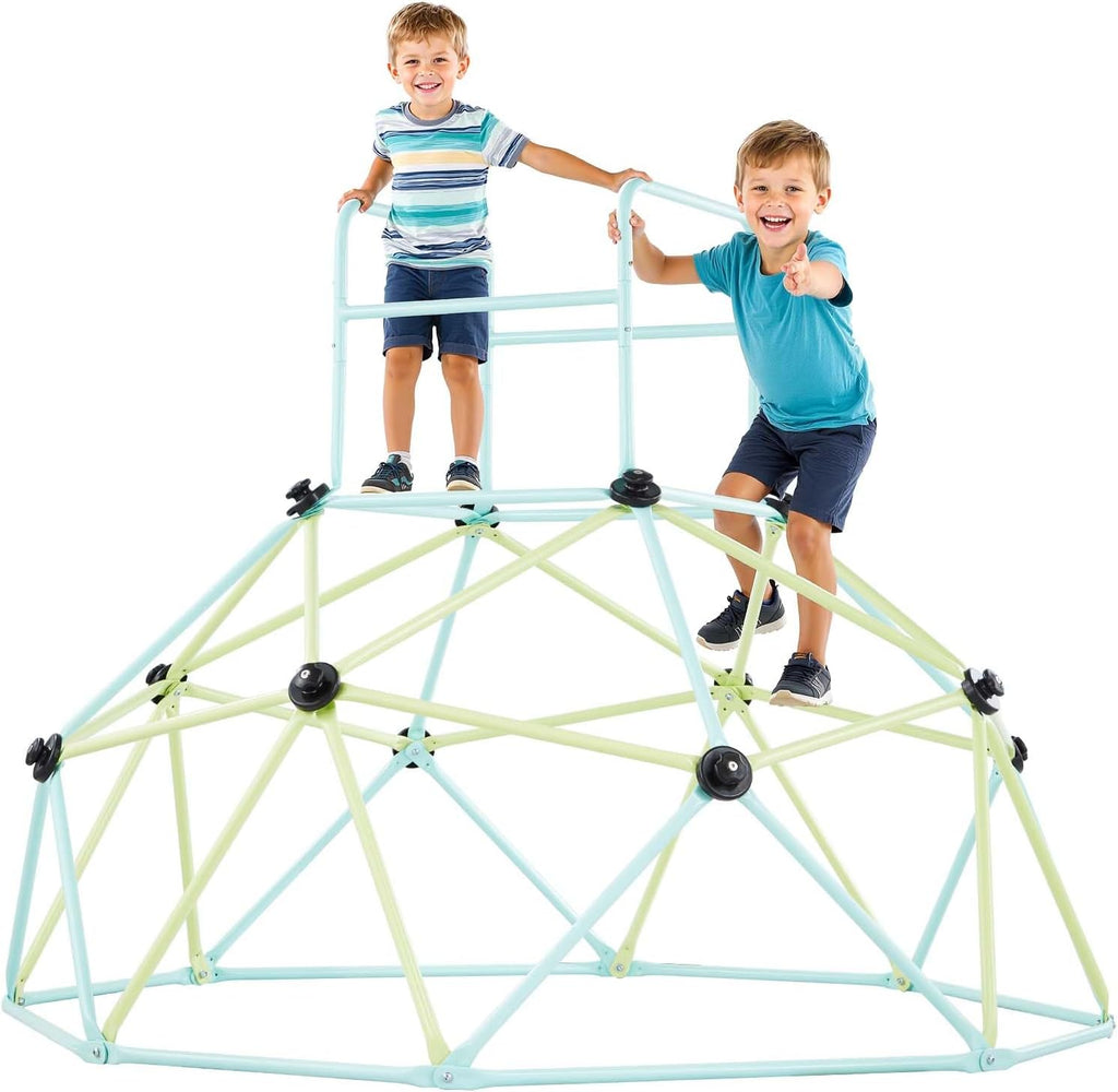VEVOR Climbing Dome, 6FT Geometric Dome Climber for Kids, 600LBS Loading Indoor/Outdoor Jungle Gym Playground, Easy-Assembly Backyard Climbing Play Equipment for Boys Girls 3 to 10 Years Old