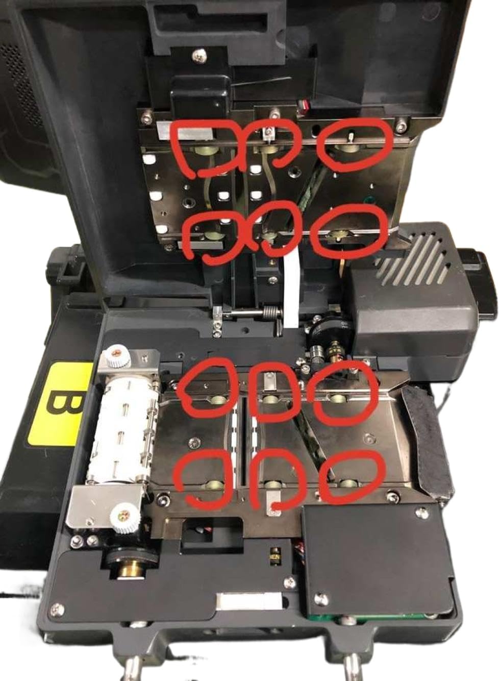 Rubber Wheel for 120mm 120AFC-II Negative Carrier Compatible with Noritsu S2 S3 S4 HS-1800 HS1800 Film Scanners