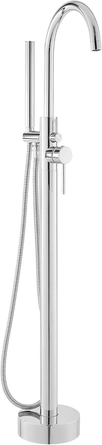 Swiss Madison Well Made Forever SM-FF11C Ivy Freestanding Bathtub Faucet in Chrome