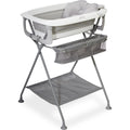 Primo SquishSplash Collapsible Baby Bath & Folding Stand With Ergonomic Infant Cushion for Newborns & Toddlers - Complete Bathing Station - Compact Space Saving Design, Ages 0-24 Months