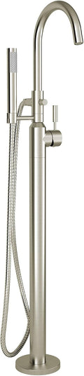 American Standard 2764951.295 Cadet Bathtub Faucet, Free Standing Tub Faucet, Brushed Nickel