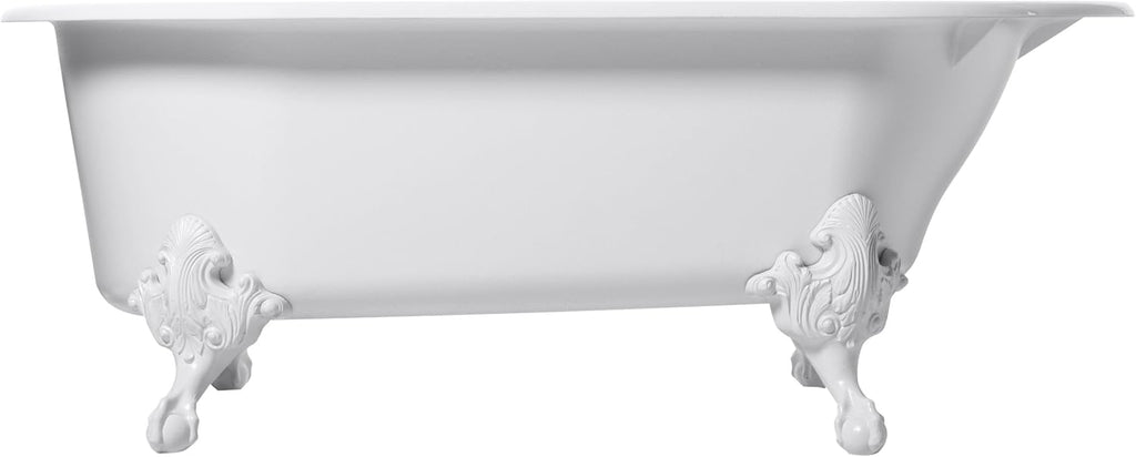 Kohler K-710-W-0 Freestanding Historic Clawfoot Bathtub White