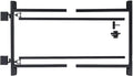 Adjust-A-Gate Steel Frame Anti Sag Adjustable Gate Building Kit with Patented Truss Cable System and Telescoping Bars, 2 Pack