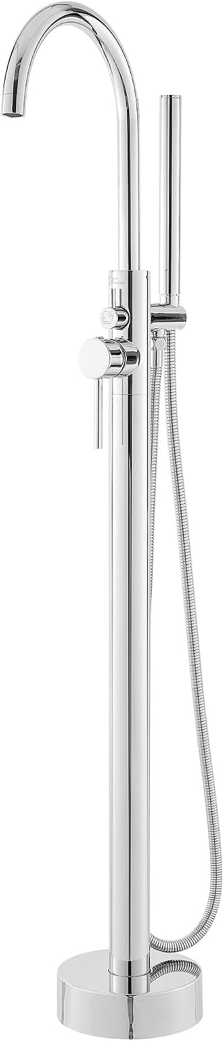 Swiss Madison Well Made Forever SM-FF11C Ivy Freestanding Bathtub Faucet in Chrome
