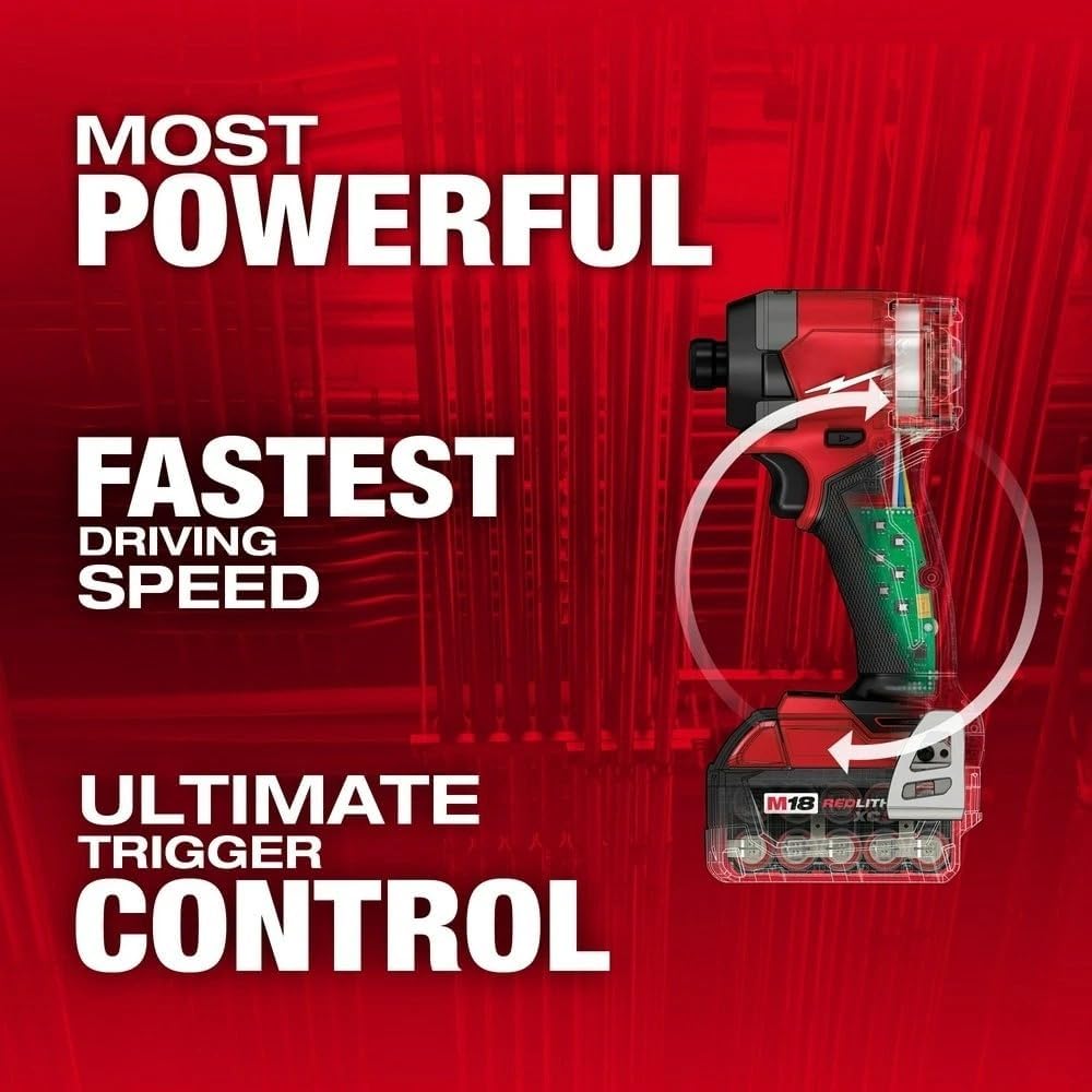 2953-22 Impact Driver for Milwaukee M18 18 V FUEL1/4' Hex Impact Driver Kit