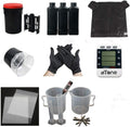 Darkroom Kit Developing Equipment Processing Tool Spiral Reed Timer Chemical Bottle Magnifier for 4x5 4x10 B&W and Color Film