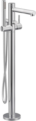 Moen 395 Align One-Handle Freestanding Floor Mount Tub Filler with Handshower, Chrome