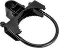 Black 6-5/8' x 1-5/8' or 1-7/8' Bulldog Hinge - Powder Coated - Pressed Steel - CASE Qty 4