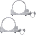 Chain Link Fence 180 Degree Commercial Duty Gate Hinge-for 8-5/8' Outside Diameter Gate Post/Pipe & 1-5/8 Thru 1-7/8' Gate Frame. Chain Link Post Gate Hinge - Hinge U Bolts Included - Qty 2