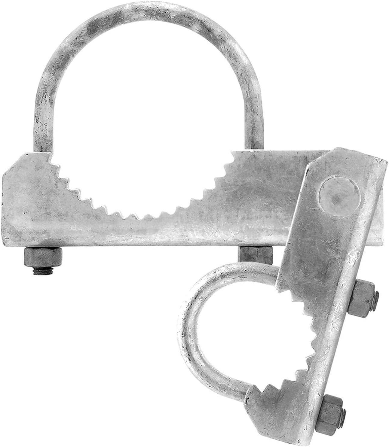 Chain Link Fence 180 Degree Commercial Duty Gate Hinge-for 6-5/8' Outside Diameter Gate Post/Pipe & 1-5/8 Thru 1-7/8' Gate Frames. CASE Qty 4