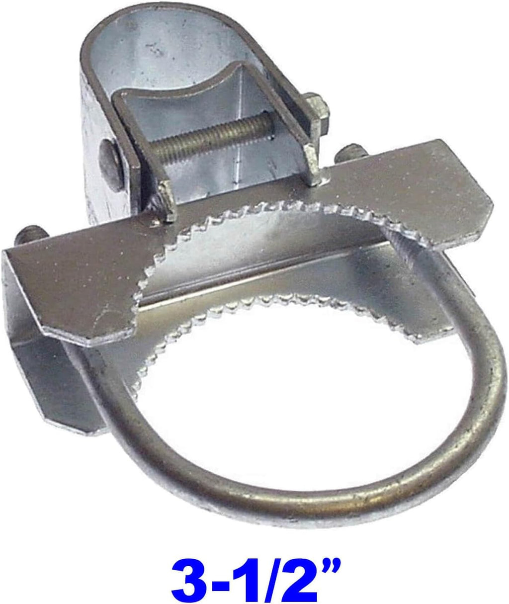 Chain Link Fence Bull Dog Commercial Duty Gate Hinge-for 3-1/2' Outside Diameter Gate Post/Pipe & 1-5/8' Thru 1-7/8' Gate Frames CASE Qty 10