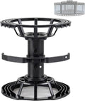 Multi Format Darkroom Spiral Reel, Film Holder Camera Processing Accessories Kit, Stable Locking, for Hobbyists and Professionals (PL57)